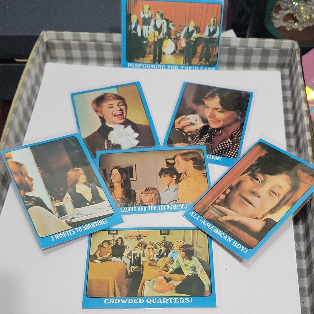 Vintage 1970s Partridge Family  Trading Cards Set